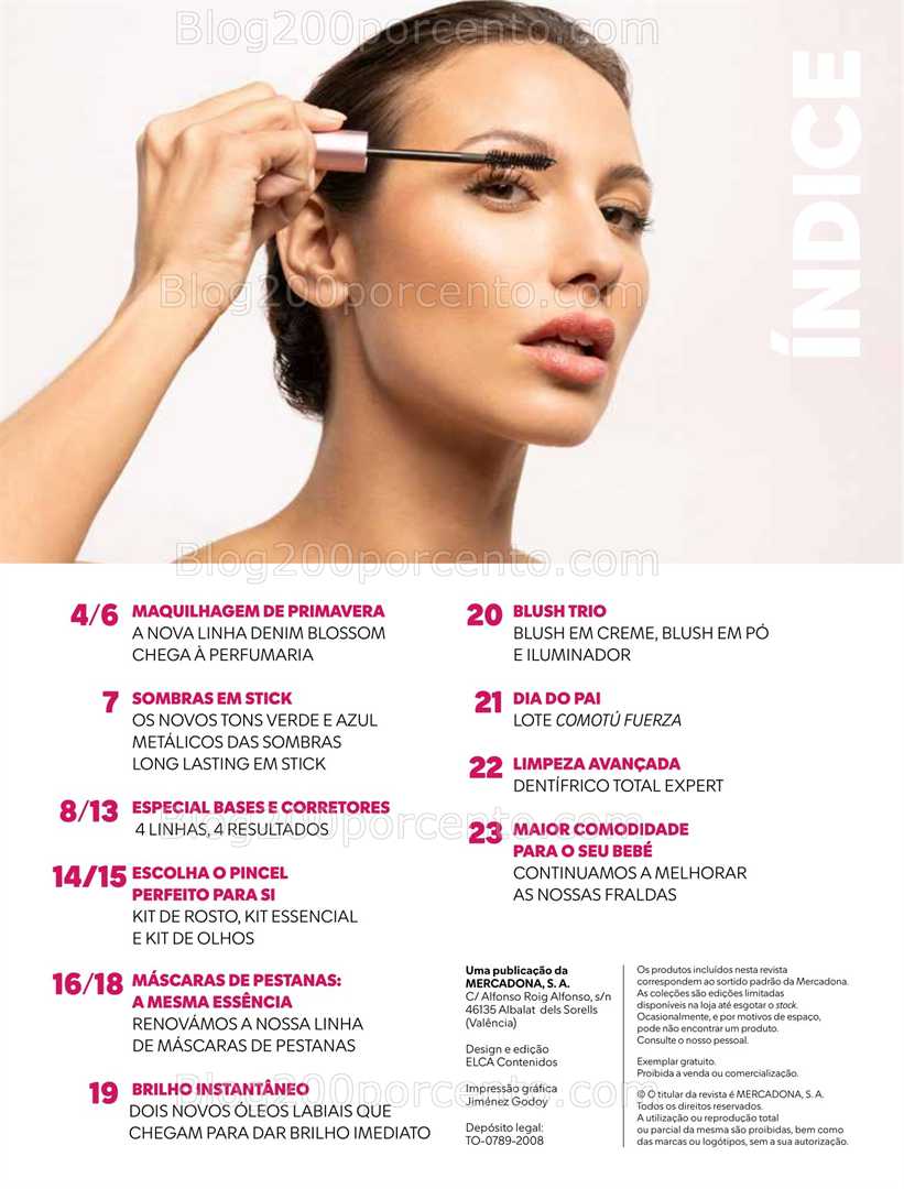 Antevisão Revista MERCADONA Especial Novidades Perfumaria - 2 fevereiro a 31 março