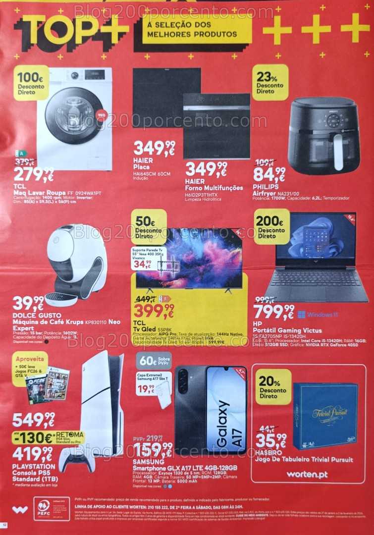 Antevisão Folheto WORTEN Promoções de 27 janeiro a 2 fevereiro