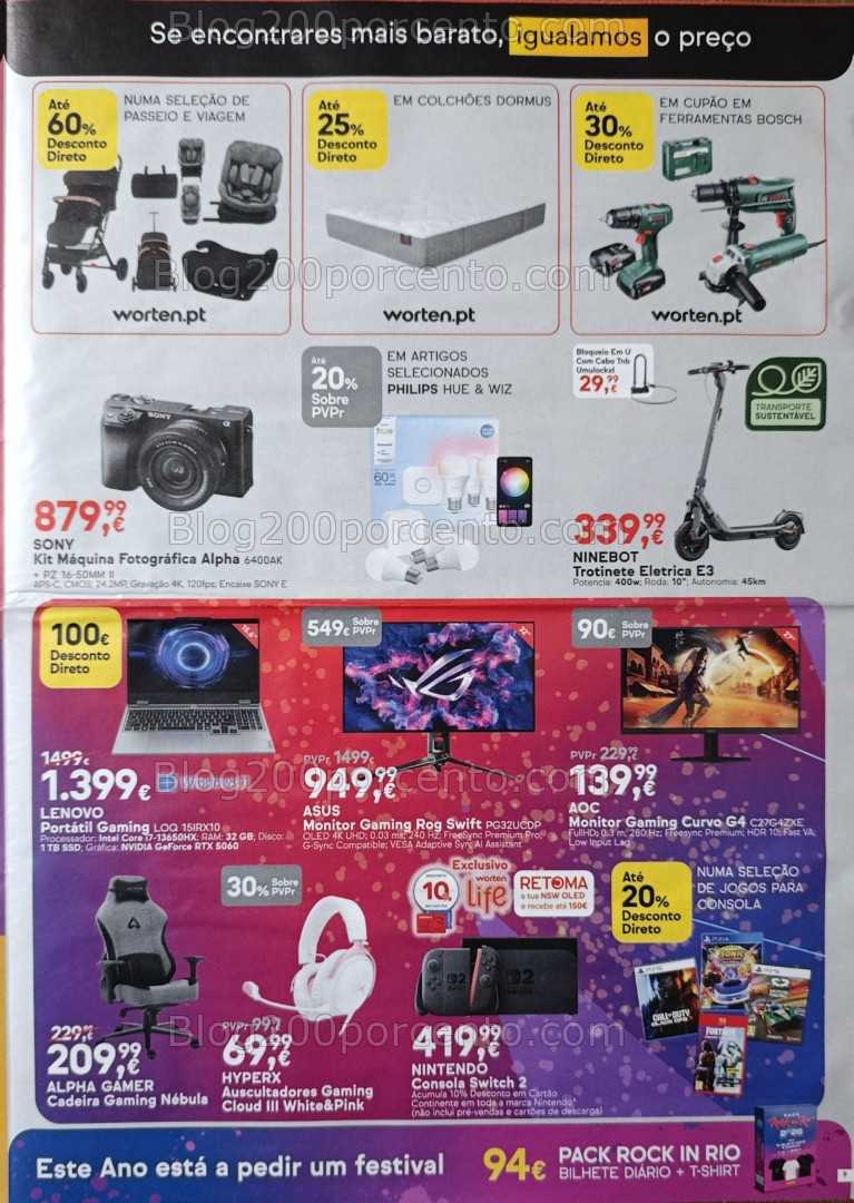 Antevisão Folheto WORTEN Promoções de 27 janeiro a 2 fevereiro