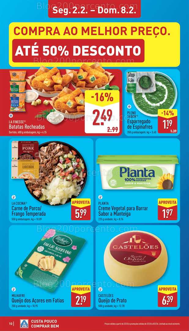 Antevisão Folheto ALDI Promoções de 2 a 8 fevereiro