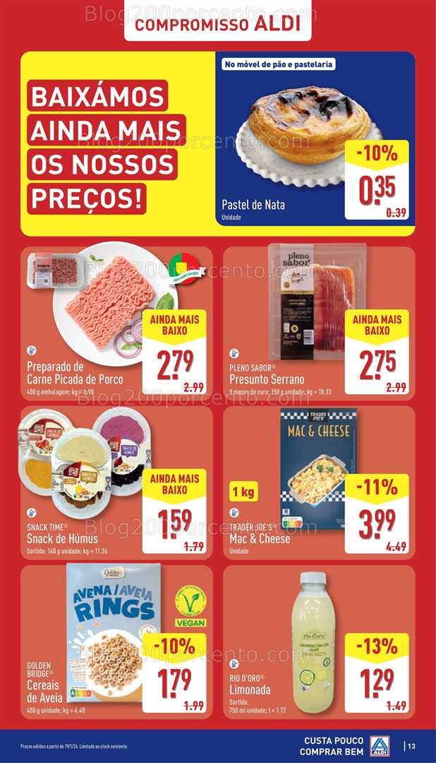 Antevisão Folheto ALDI Promoções de 2 a 8 fevereiro