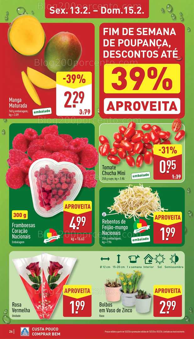 Antevisão Folheto ALDI Promoções de 9 a 15 fevereiro