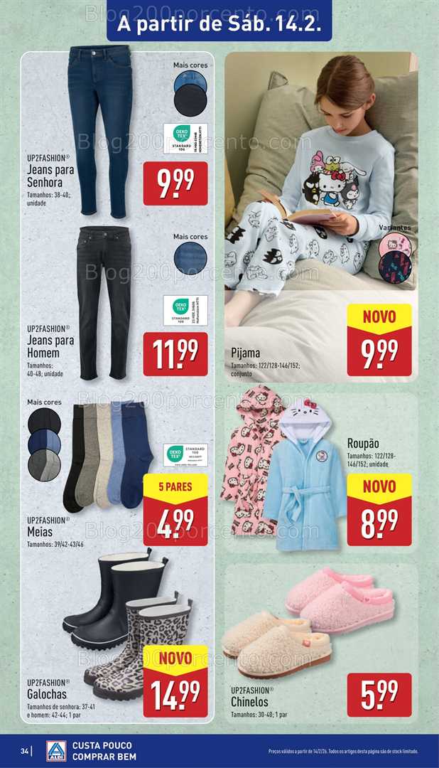 Antevisão Folheto ALDI Promoções de 9 a 15 fevereiro