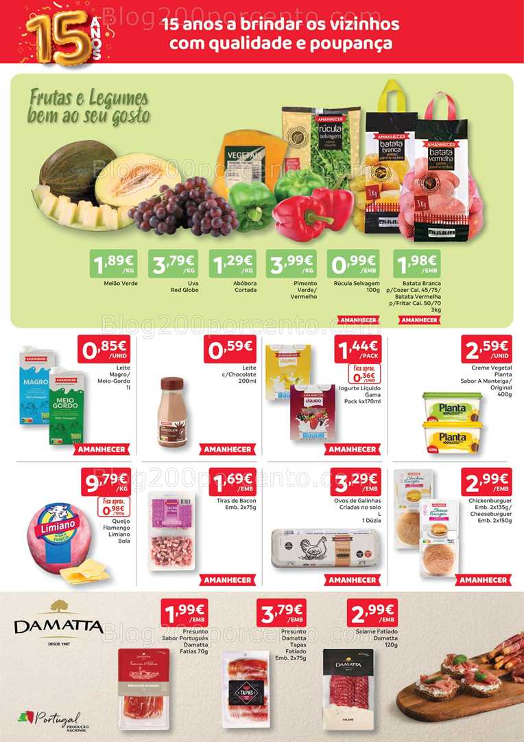 Antevisão Folheto AMANHECER Promoções de 22 a 28 janeiro