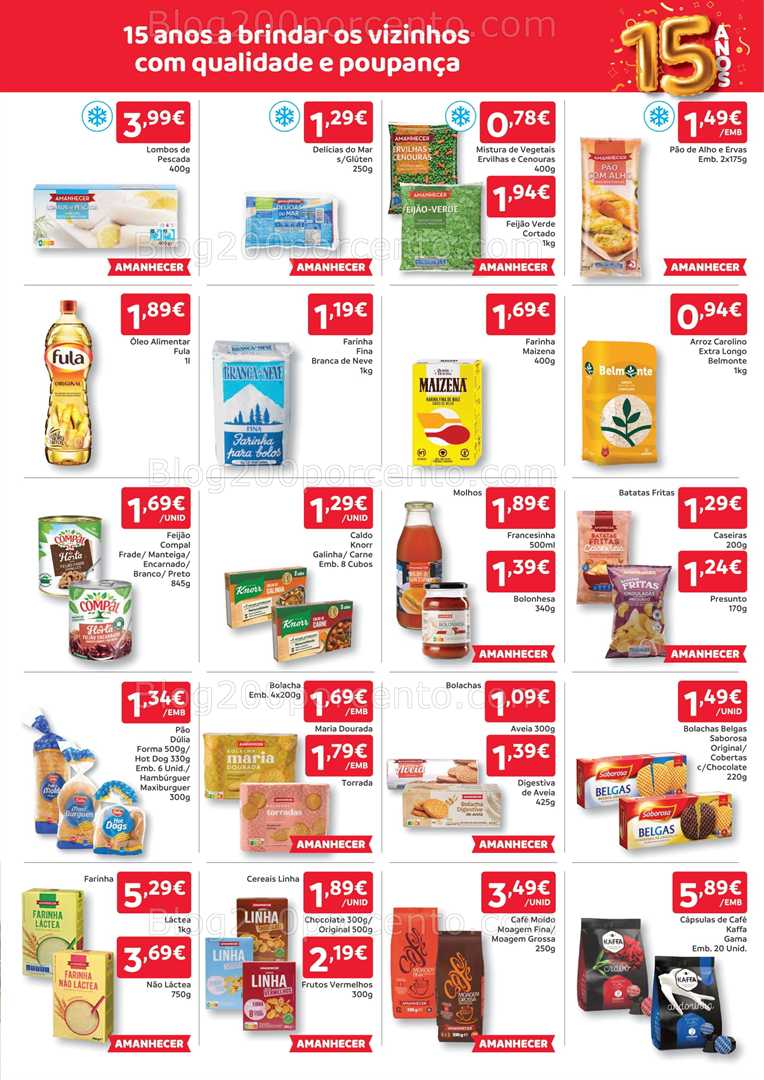 Antevisão Folheto AMANHECER Promoções de 22 a 28 janeiro