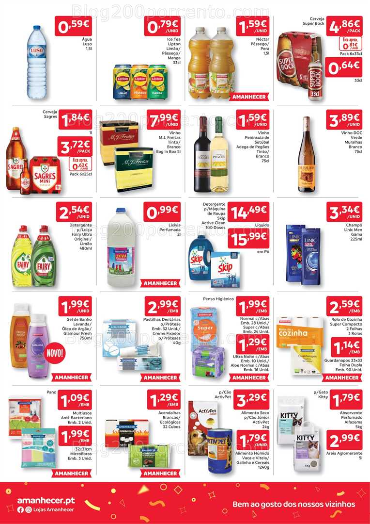 Antevisão Folheto AMANHECER Promoções de 22 a 28 janeiro