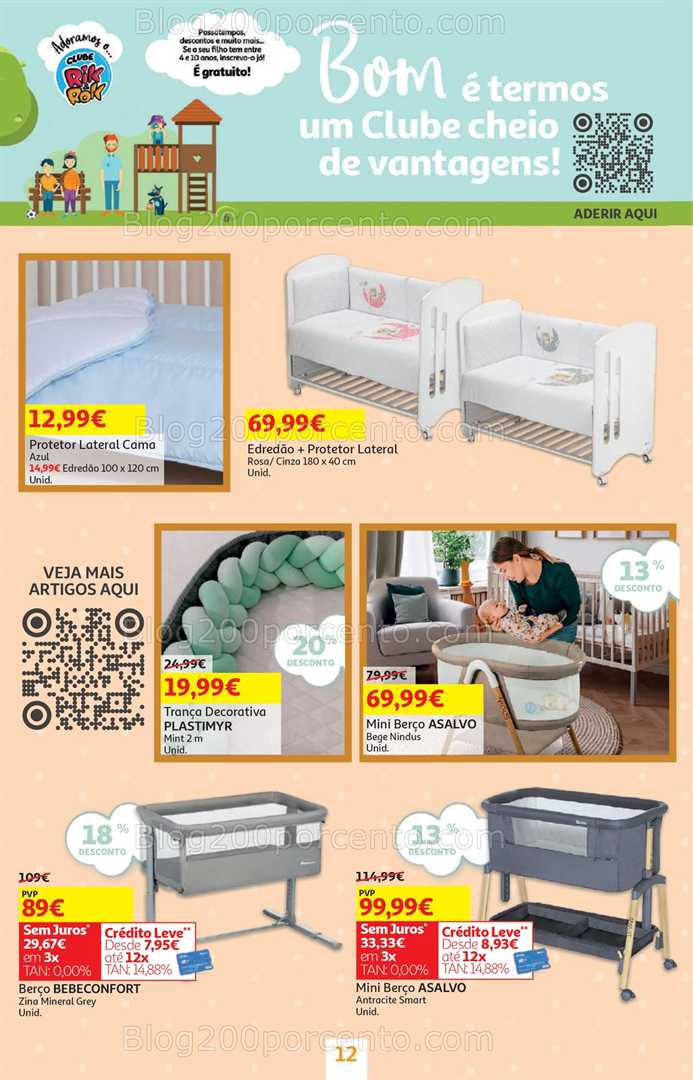 Antevisão Folheto AUCHAN Feira do Bebé Promoções de 13 a 26 janeiro