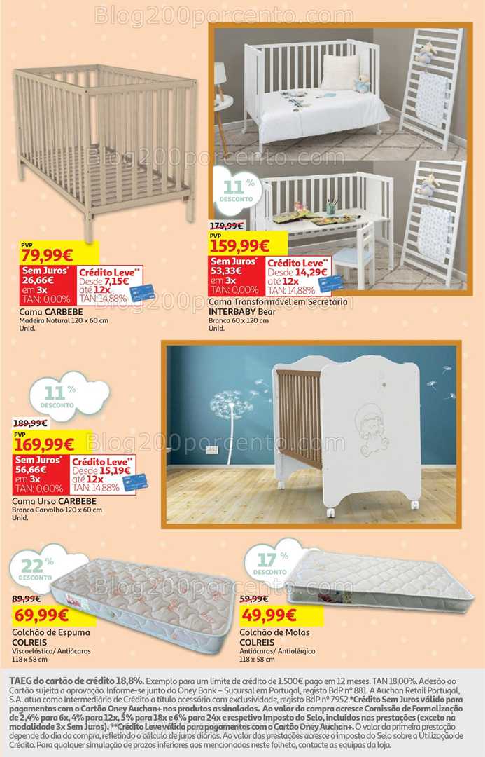 Antevisão Folheto AUCHAN Feira do Bebé Promoções de 13 a 26 janeiro