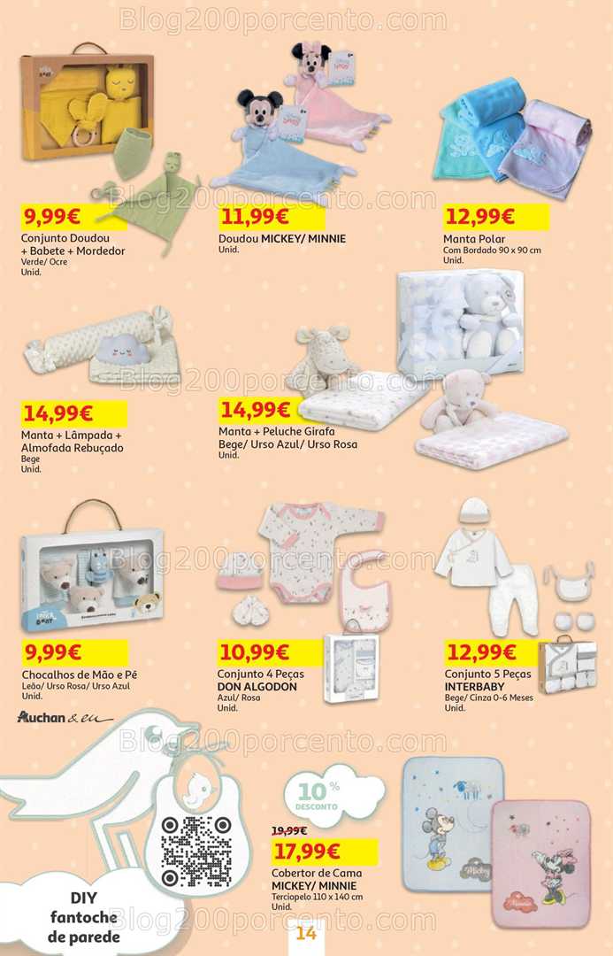 Antevisão Folheto AUCHAN Feira do Bebé Promoções de 13 a 26 janeiro
