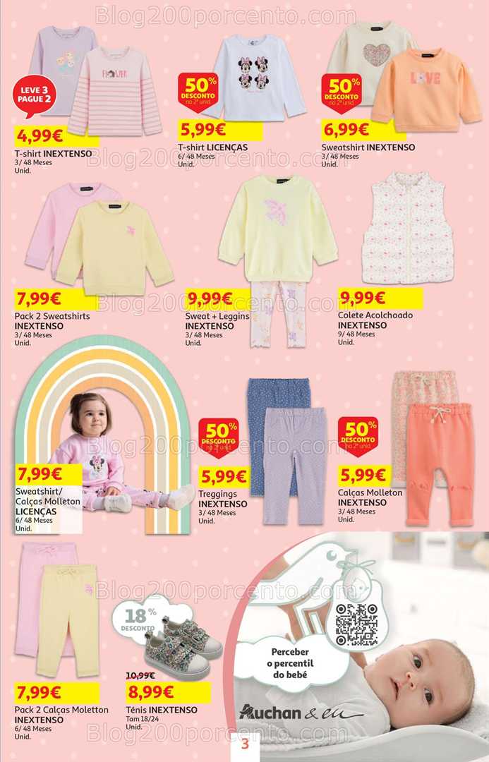 Antevisão Folheto AUCHAN Feira do Bebé Promoções de 13 a 26 janeiro