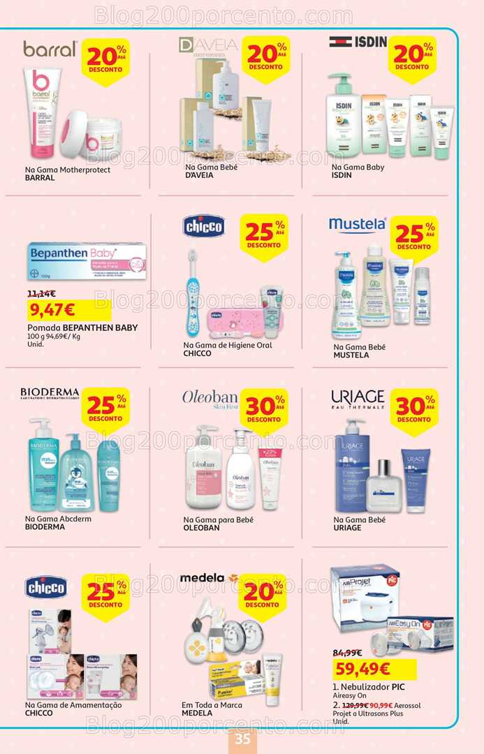 Antevisão Folheto AUCHAN Feira do Bebé Promoções de 13 a 26 janeiro