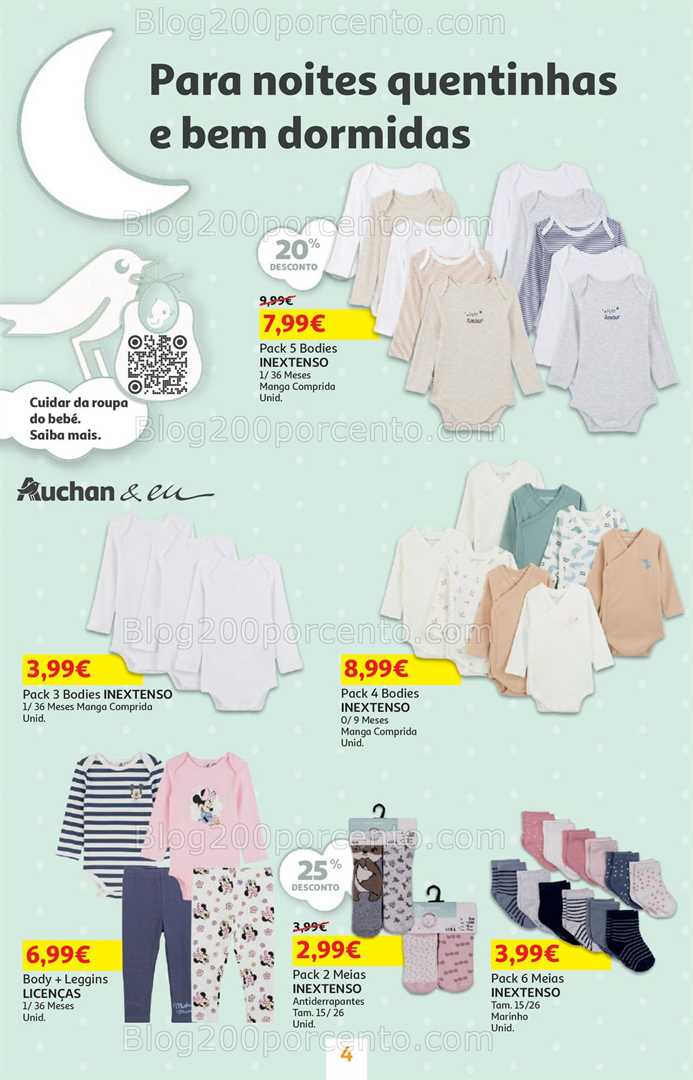 Antevisão Folheto AUCHAN Feira do Bebé Promoções de 13 a 26 janeiro