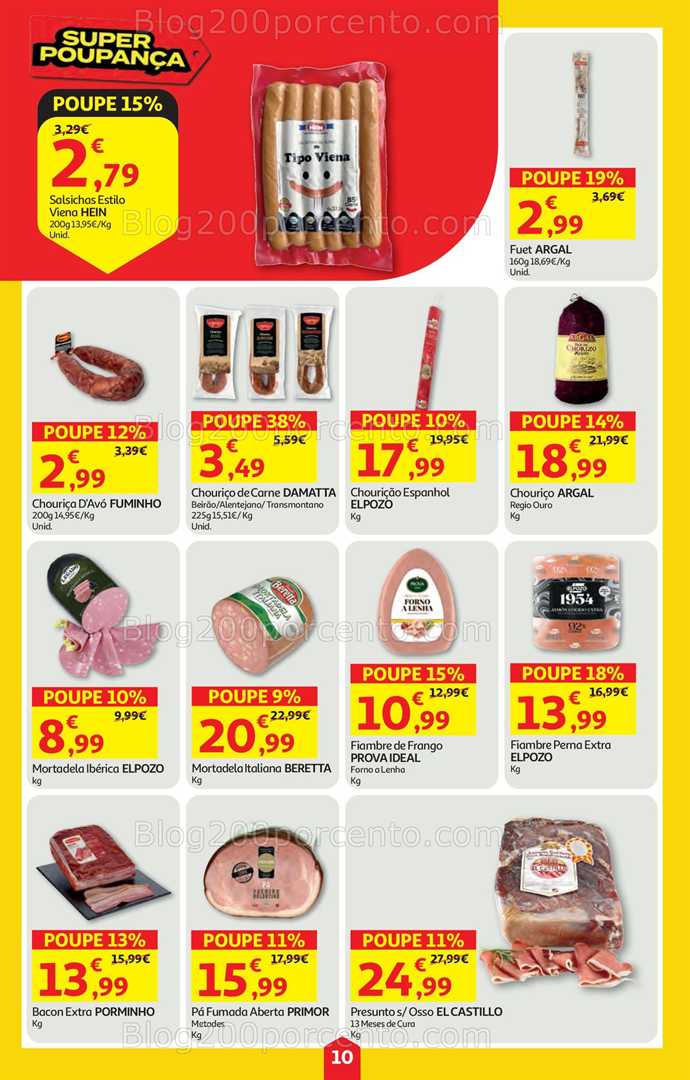 Antevisão Folheto AUCHAN Super Poupança Promoções de 15 a 21 janeiro
