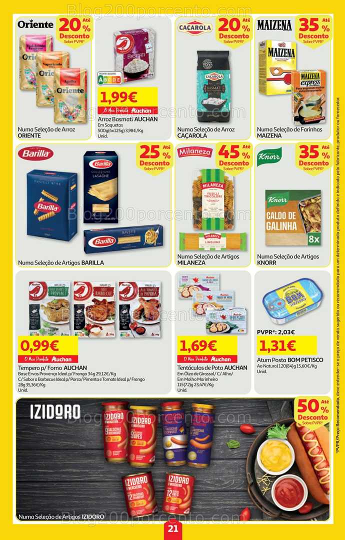 Antevisão Folheto AUCHAN Super Poupança Promoções de 15 a 21 janeiro