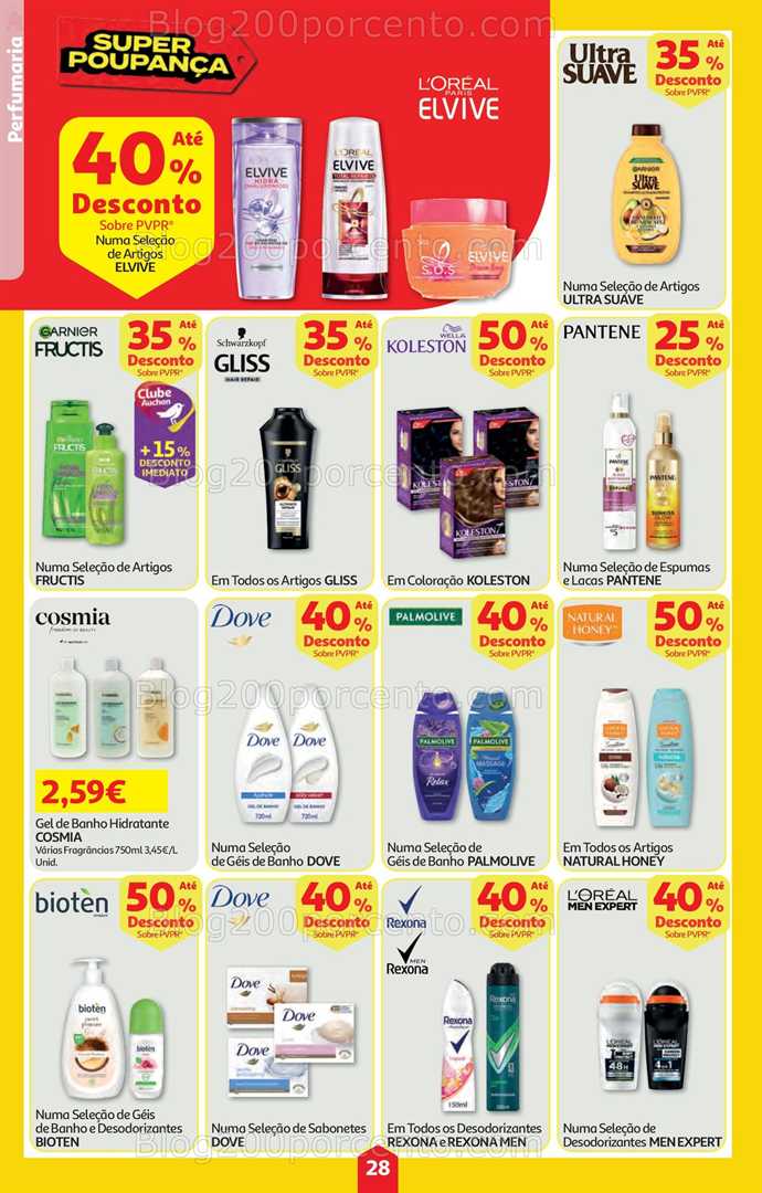 Antevisão Folheto AUCHAN Super Poupança Promoções de 15 a 21 janeiro