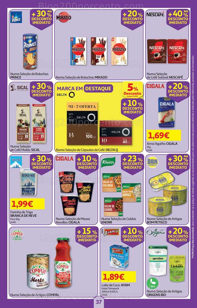 Antevisão Folheto AUCHAN Super Poupança Promoções de 15 a 21 janeiro