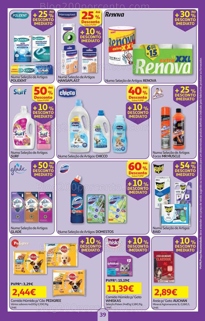 Antevisão Folheto AUCHAN Super Poupança Promoções de 15 a 21 janeiro