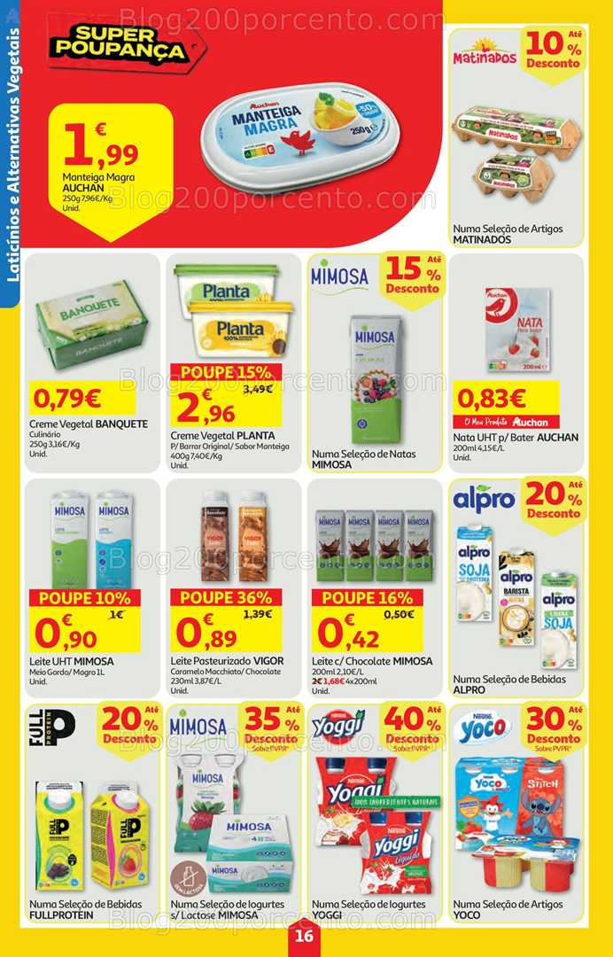 Antevisão Folheto AUCHAN Super Poupança Promoções de 22 a 28 janeiro