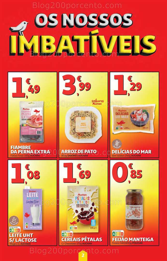Antevisão Folheto AUCHAN Super Poupança Promoções de 22 a 28 janeiro