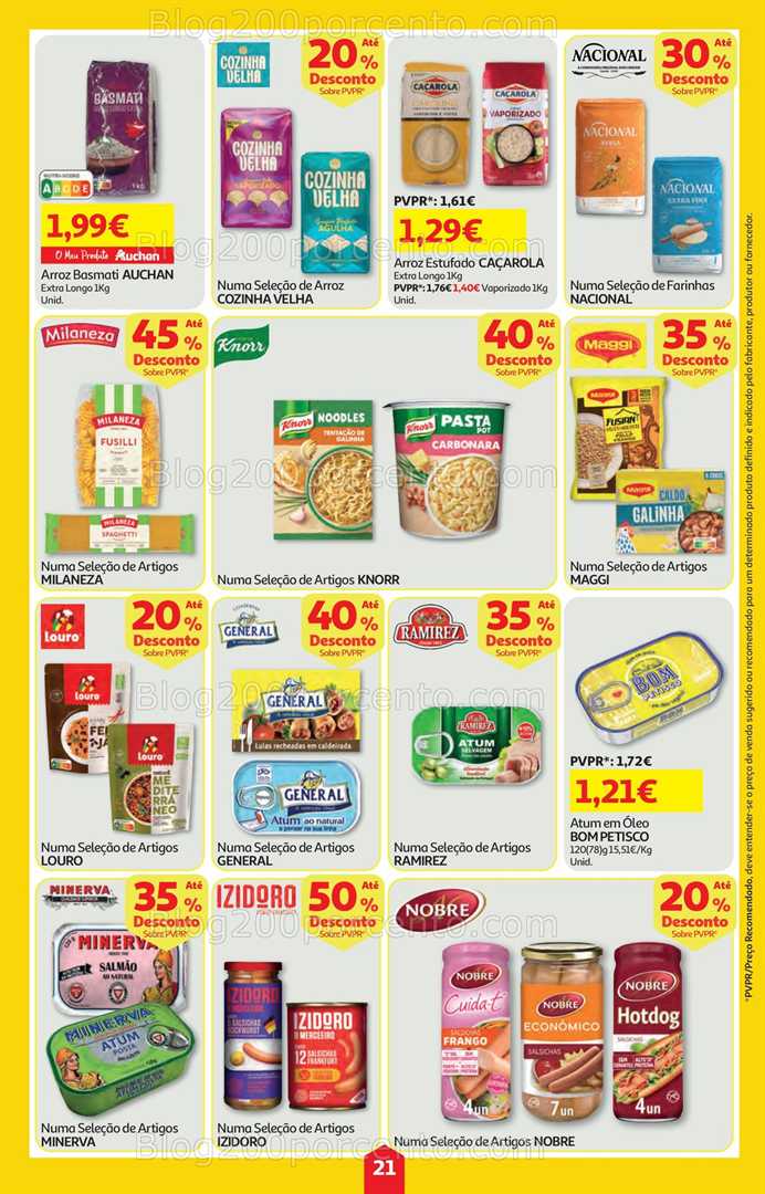 Antevisão Folheto AUCHAN Super Poupança Promoções de 22 a 28 janeiro