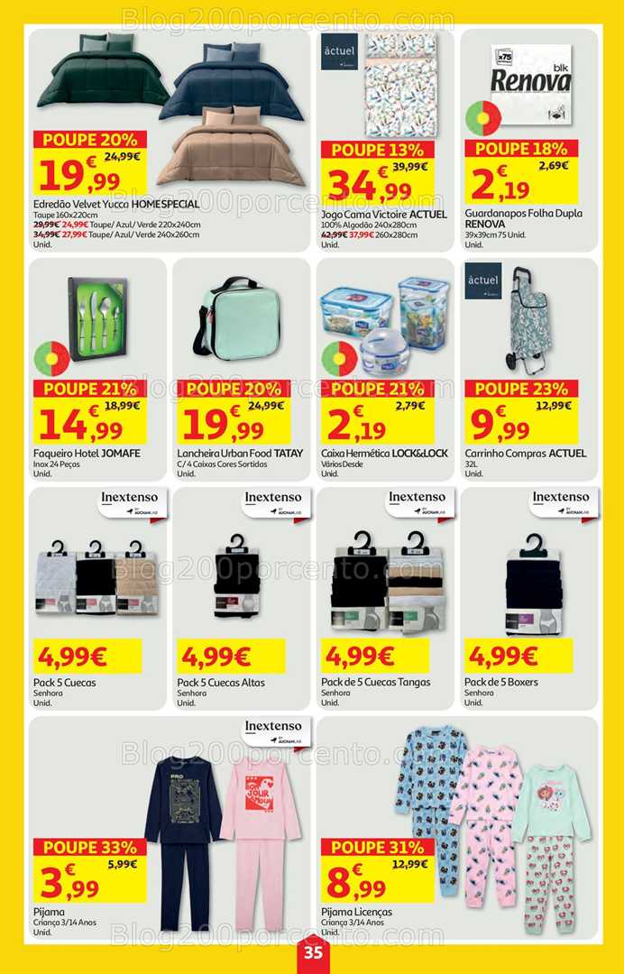 Antevisão Folheto AUCHAN Super Poupança Promoções de 22 a 28 janeiro