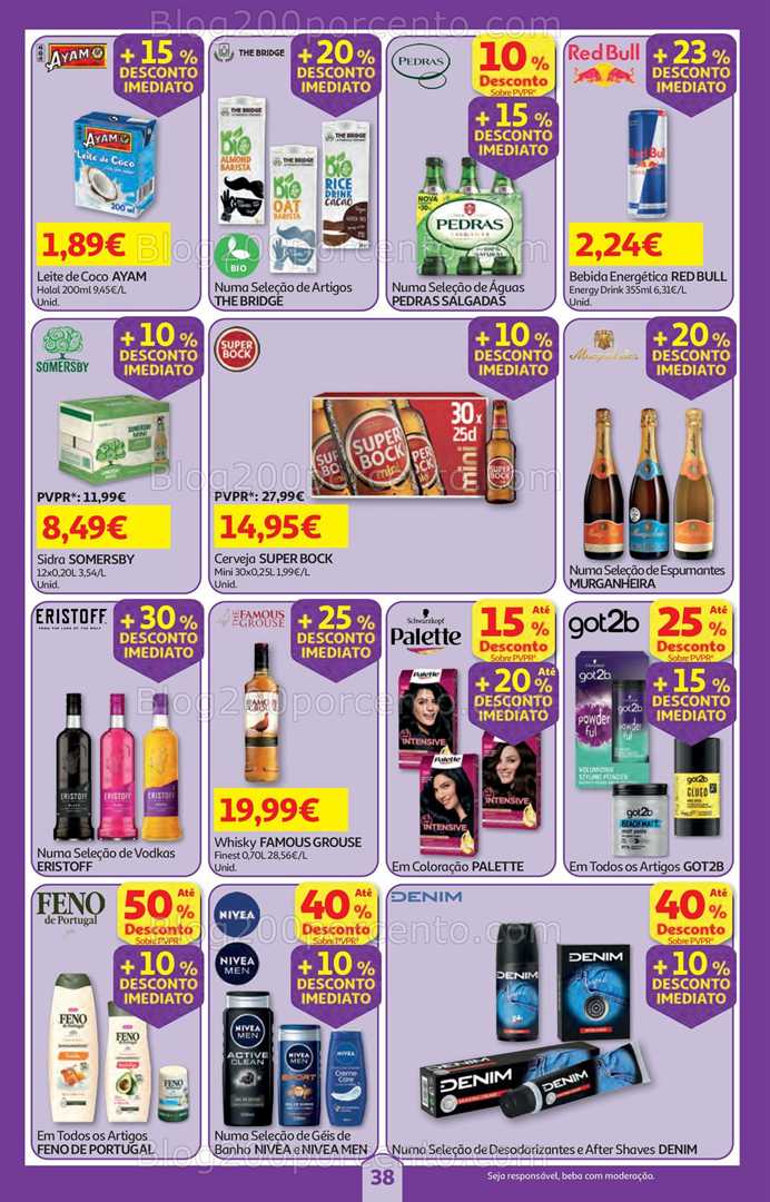 Antevisão Folheto AUCHAN Super Poupança Promoções de 22 a 28 janeiro