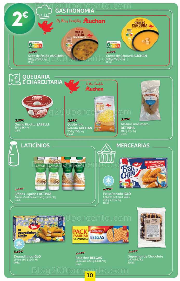 Antevisão Folheto AUCHAN Promoções de 27 janeiro a 5 fevereiro