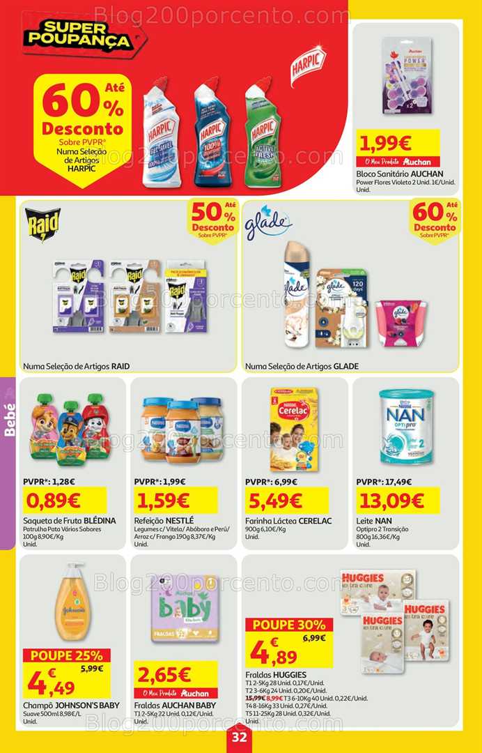 Antevisão Folheto AUCHAN Promoções de 29 janeiro a 4 fevereiro