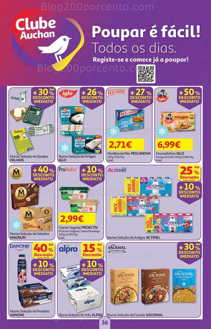 Antevisão Folheto AUCHAN Promoções de 29 janeiro a 4 fevereiro