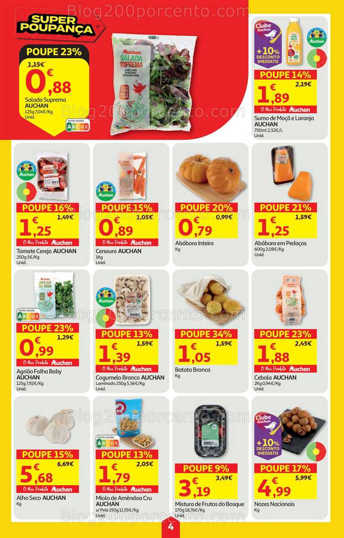 Antevisão Folheto AUCHAN Promoções de 29 janeiro a 4 fevereiro