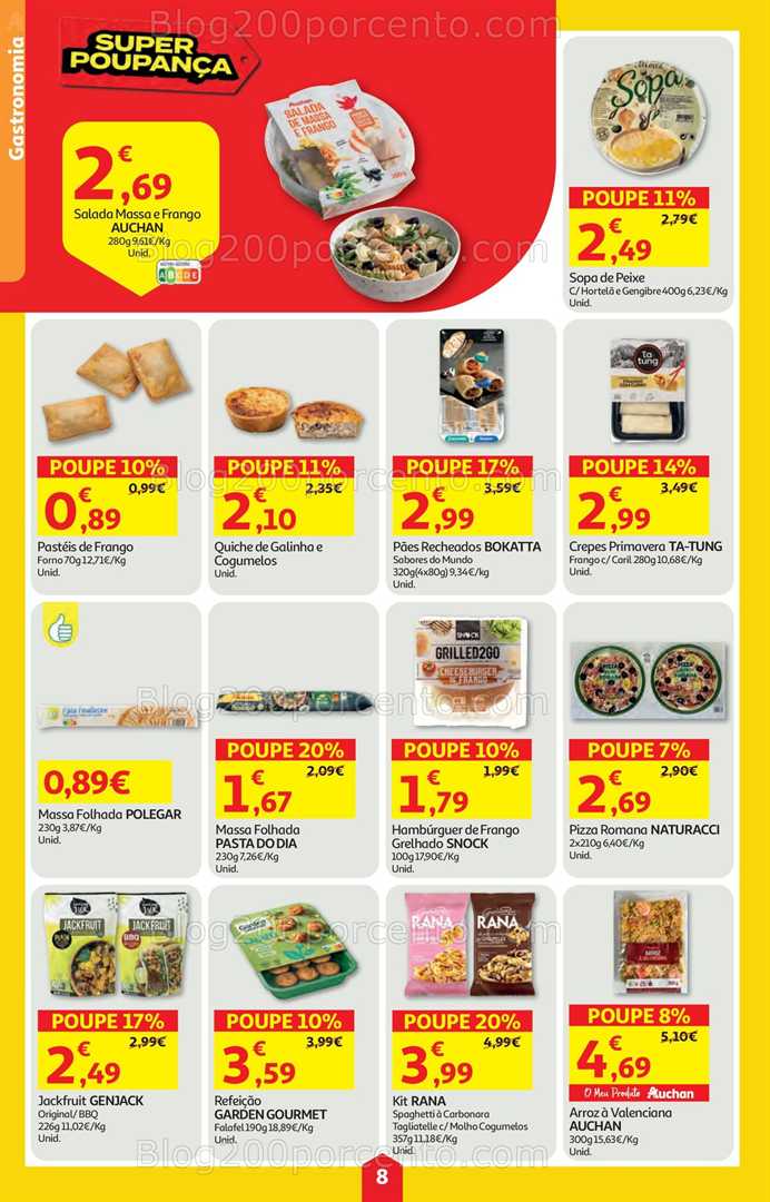 Antevisão Folheto AUCHAN Promoções de 29 janeiro a 4 fevereiro