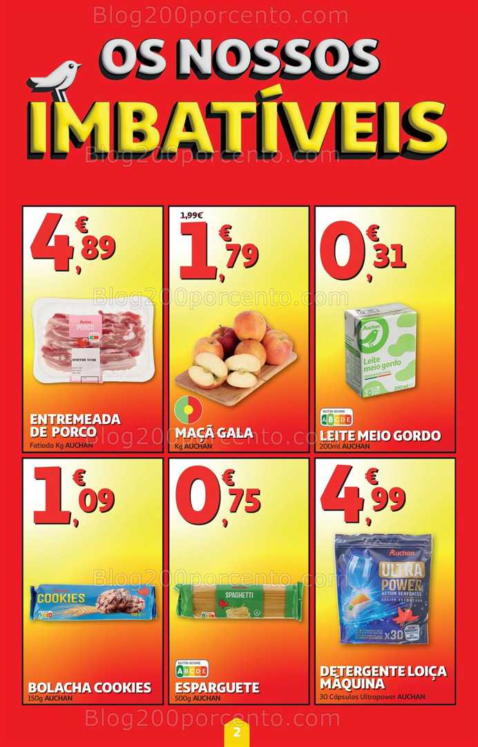 Antevisão Folheto AUCHAN - MINIPREÇO Promoções de 15 a 21 janeiro