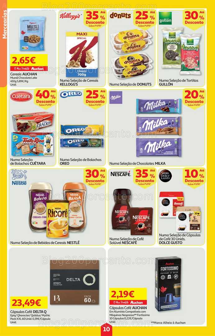 Antevisão Folheto AUCHAN - MINIPREÇO Promoções de 22 a 28 janeiro