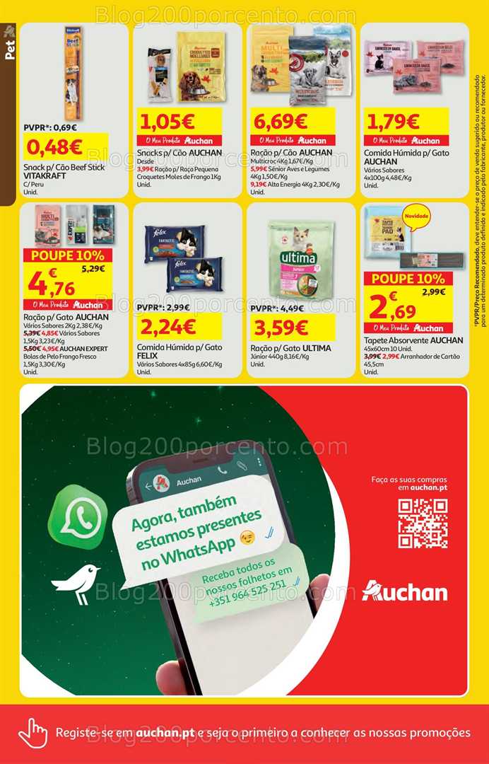 Antevisão Folheto AUCHAN - MINIPREÇO Promoções de 22 a 28 janeiro