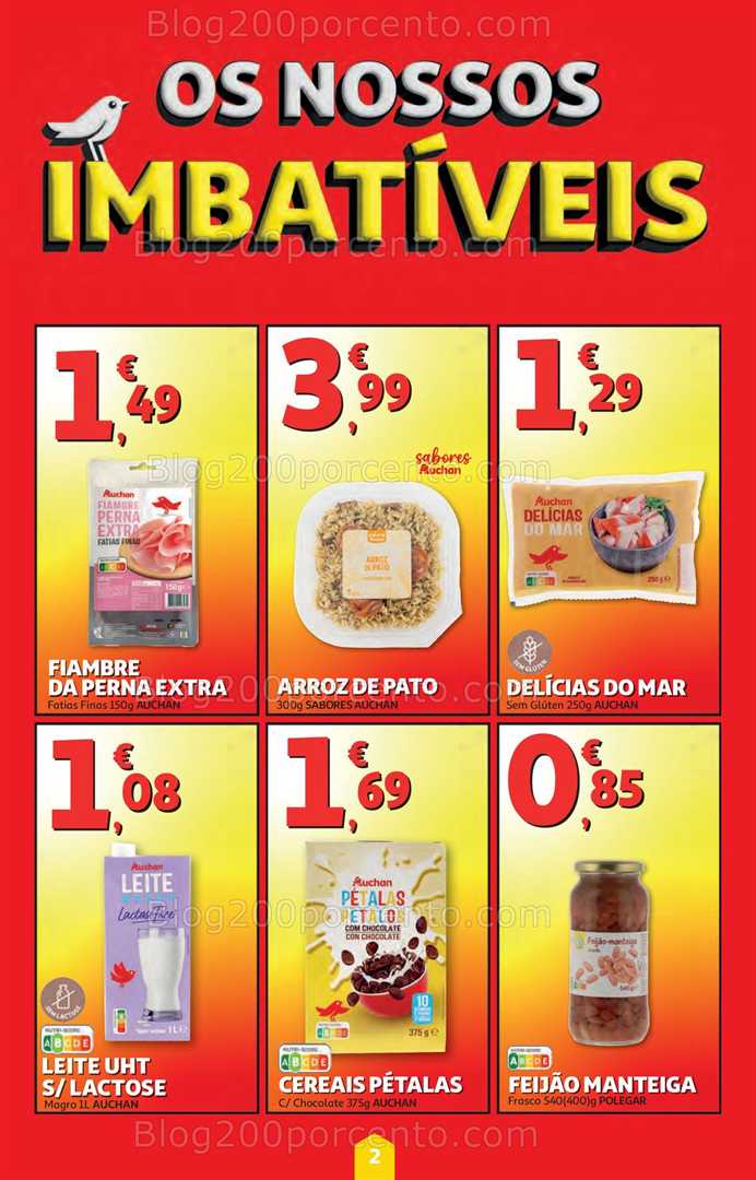 Antevisão Folheto AUCHAN - MINIPREÇO Promoções de 22 a 28 janeiro