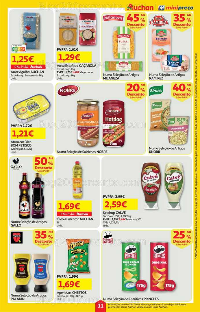 Antevisão Folheto AUCHAN - MINIPREÇO Promoções de 29 janeiro a 4 fevereiro
