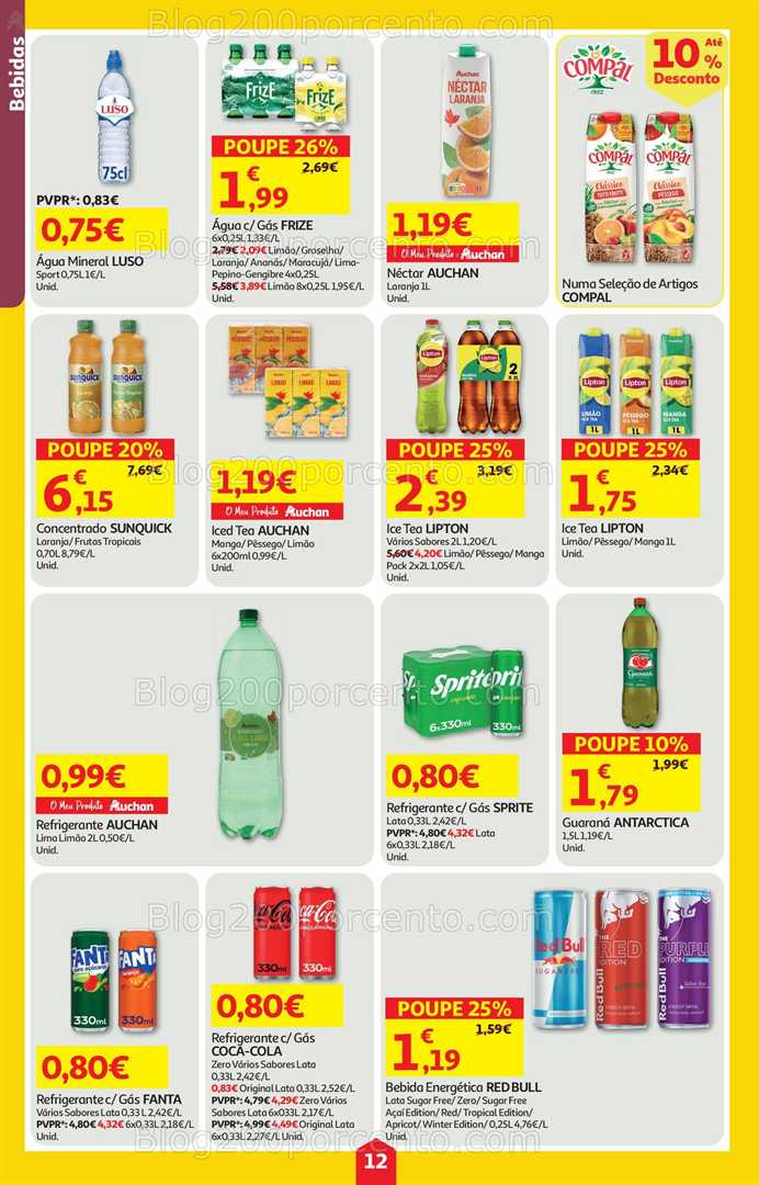 Antevisão Folheto AUCHAN - MINIPREÇO Promoções de 29 janeiro a 4 fevereiro
