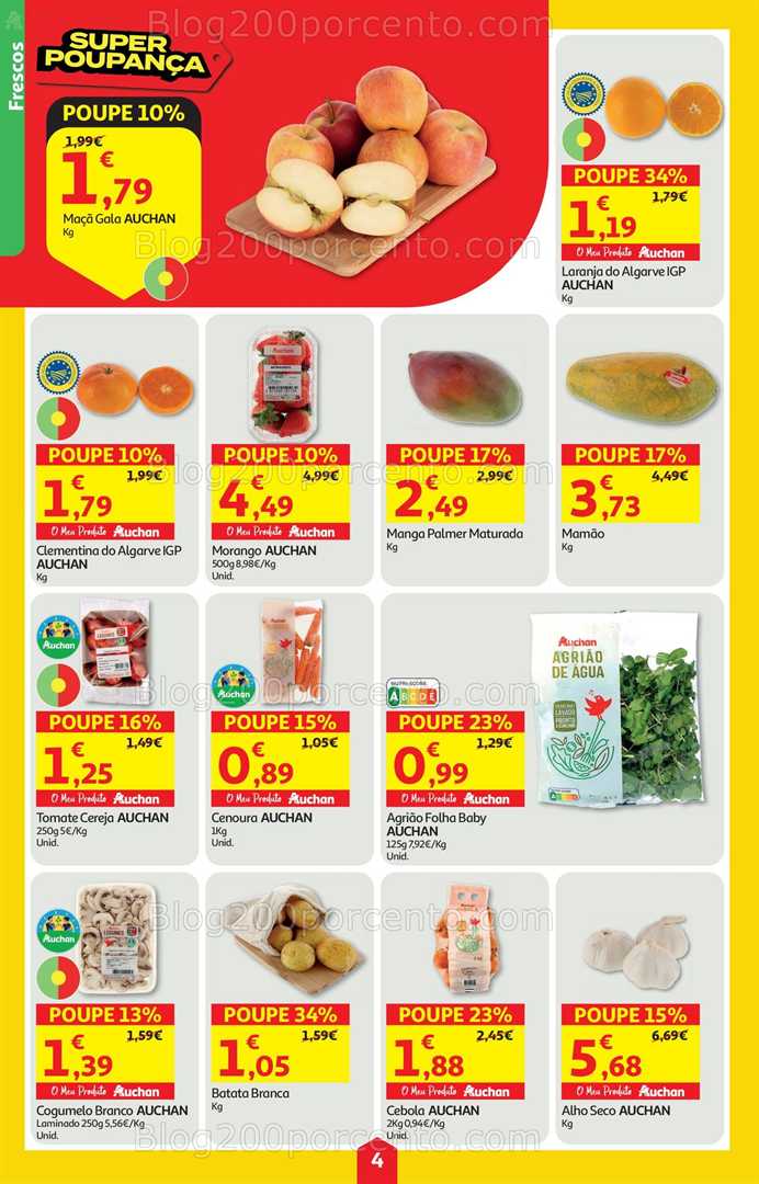 Antevisão Folheto AUCHAN - MINIPREÇO Promoções de 29 janeiro a 4 fevereiro