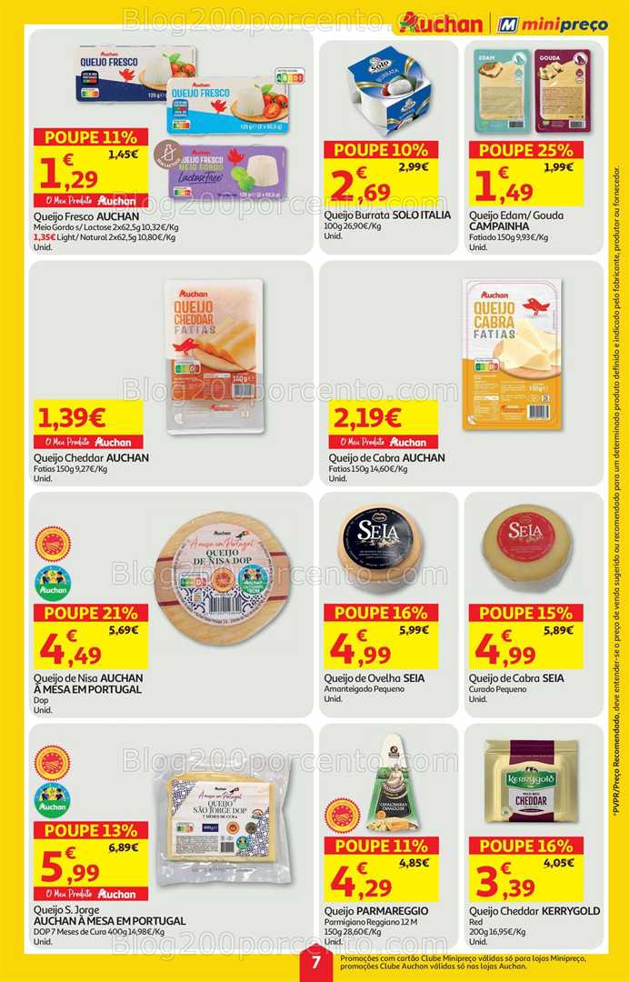 Antevisão Folheto AUCHAN - MINIPREÇO Promoções de 29 janeiro a 4 fevereiro