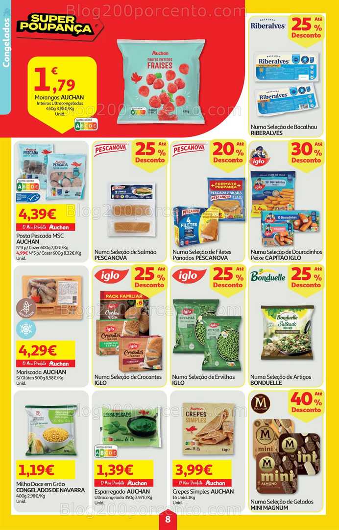 Antevisão Folheto AUCHAN - MINIPREÇO Promoções de 29 janeiro a 4 fevereiro