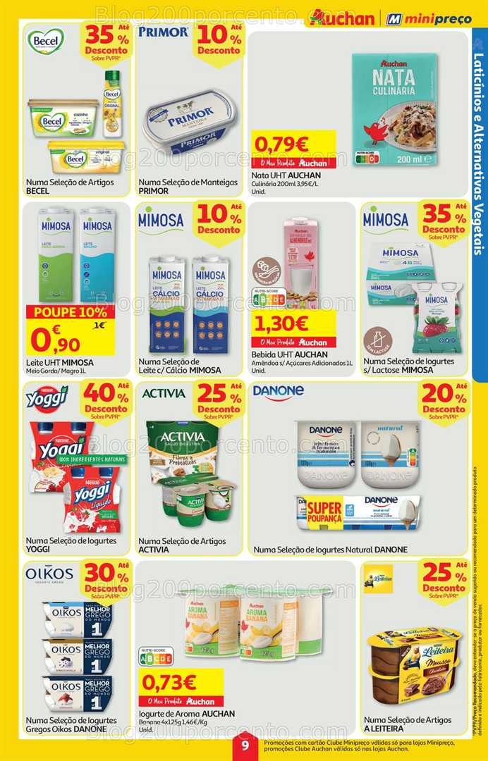 Antevisão Folheto AUCHAN - MINIPREÇO Promoções de 29 janeiro a 4 fevereiro