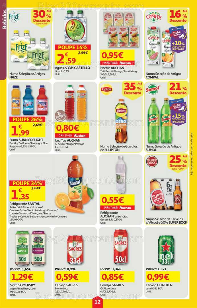Antevisão Folheto MINIPREÇO - AUCHAN Promoções de 8 a 14 janeiro
