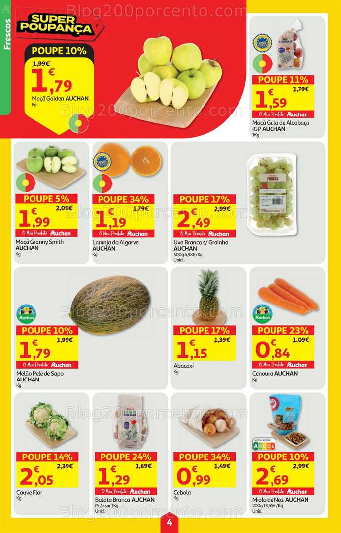 Antevisão Folheto MINIPREÇO - AUCHAN Promoções de 8 a 14 janeiro