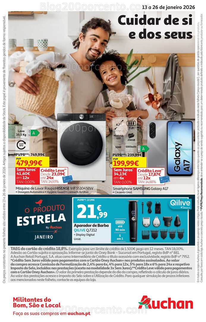 Antevisão Folheto AUCHAN Preço Redondos Promoções de 13 a 26 janeiro