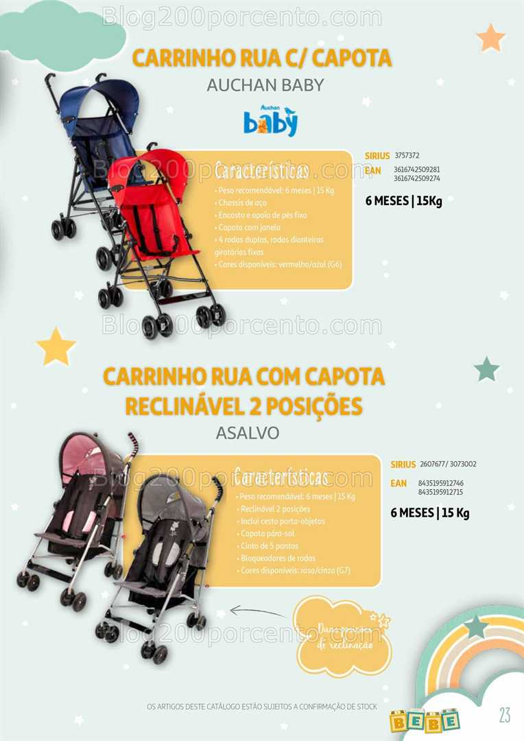 Antevisão Catálogo AUCHAN Puericultura Promoções até 31 dezembro