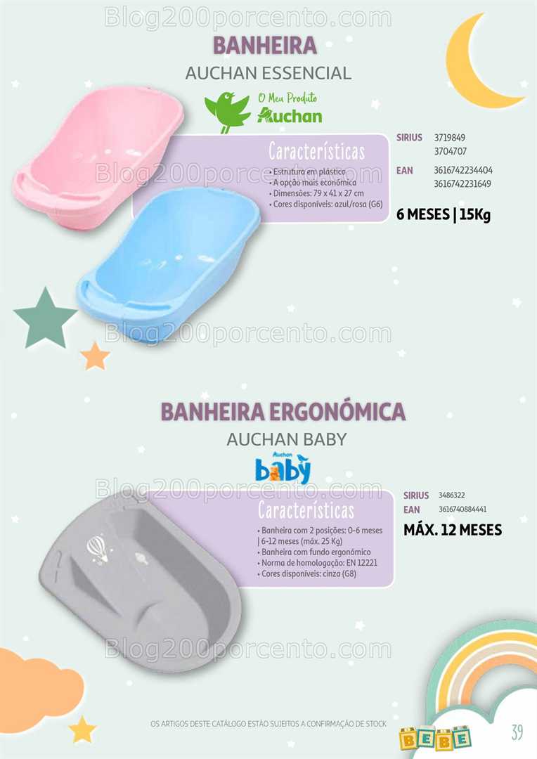 Antevisão Catálogo AUCHAN Puericultura Promoções até 31 dezembro