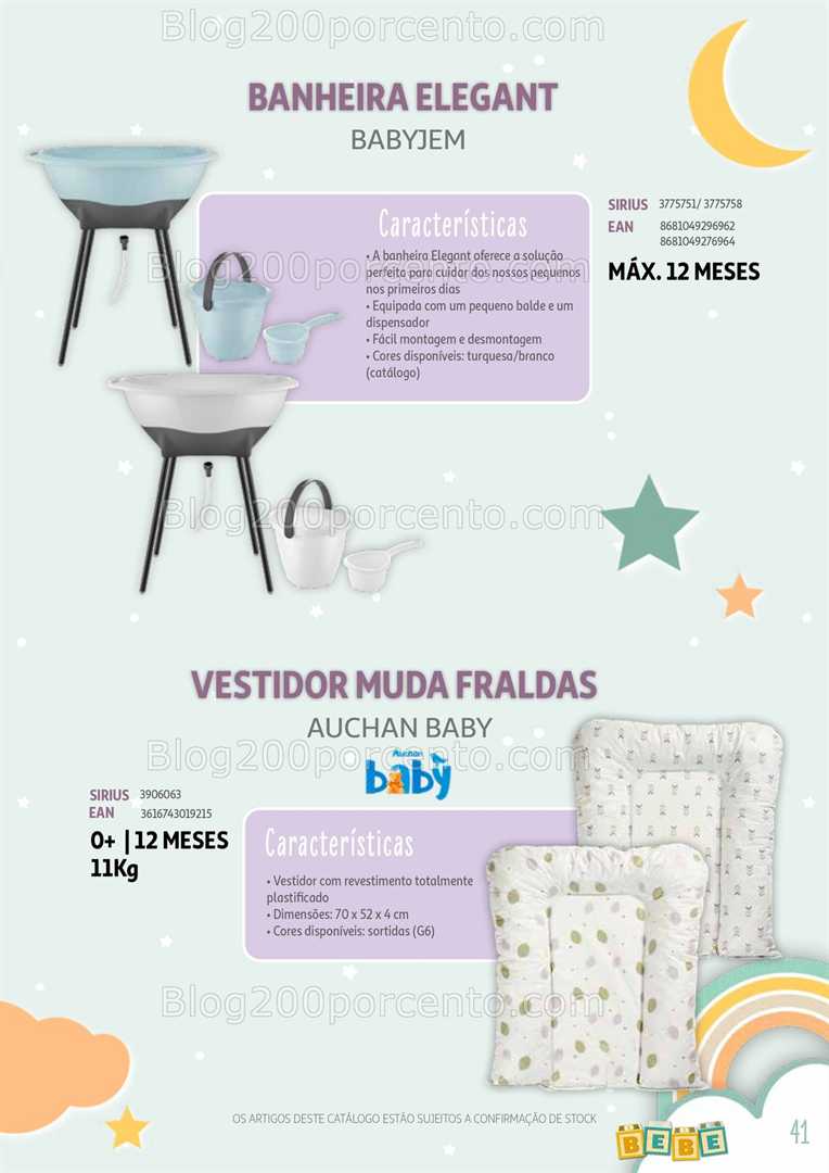 Antevisão Catálogo AUCHAN Puericultura Promoções até 31 dezembro