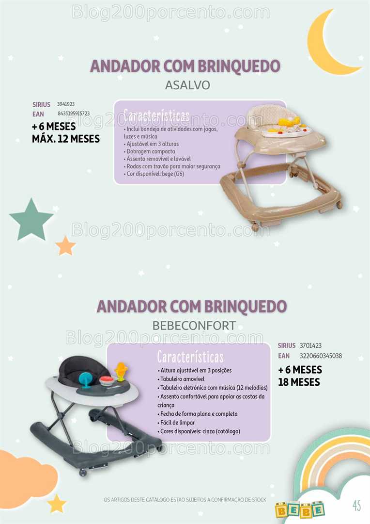 Antevisão Catálogo AUCHAN Puericultura Promoções até 31 dezembro