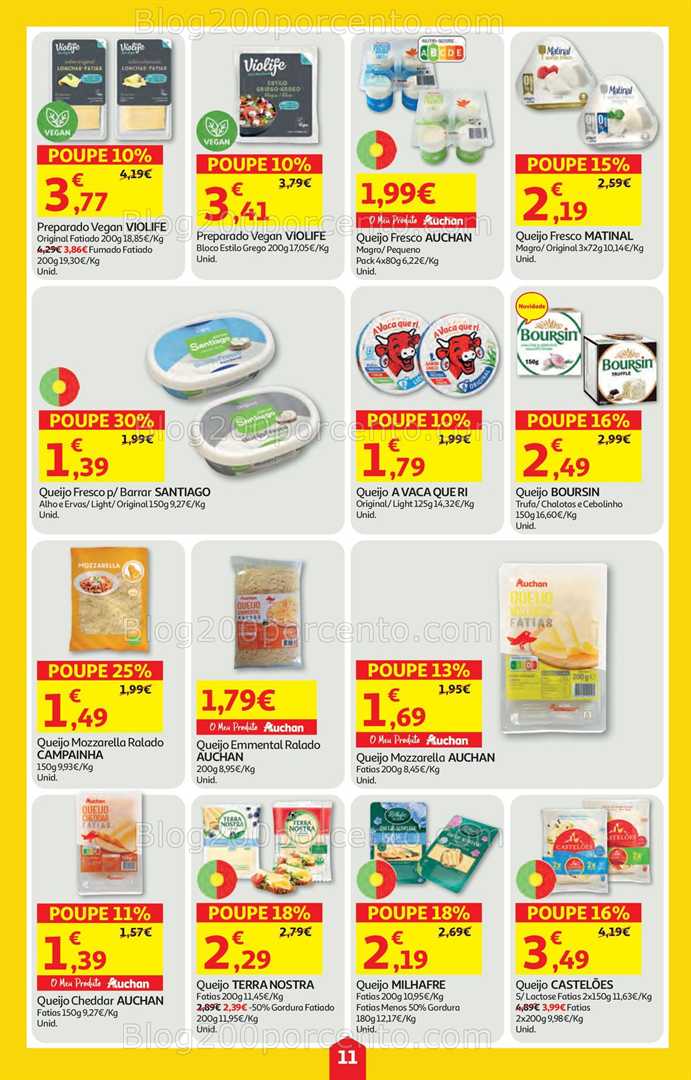 Antevisão Folheto AUCHAN Promoções de 8 a 14 janeiro
