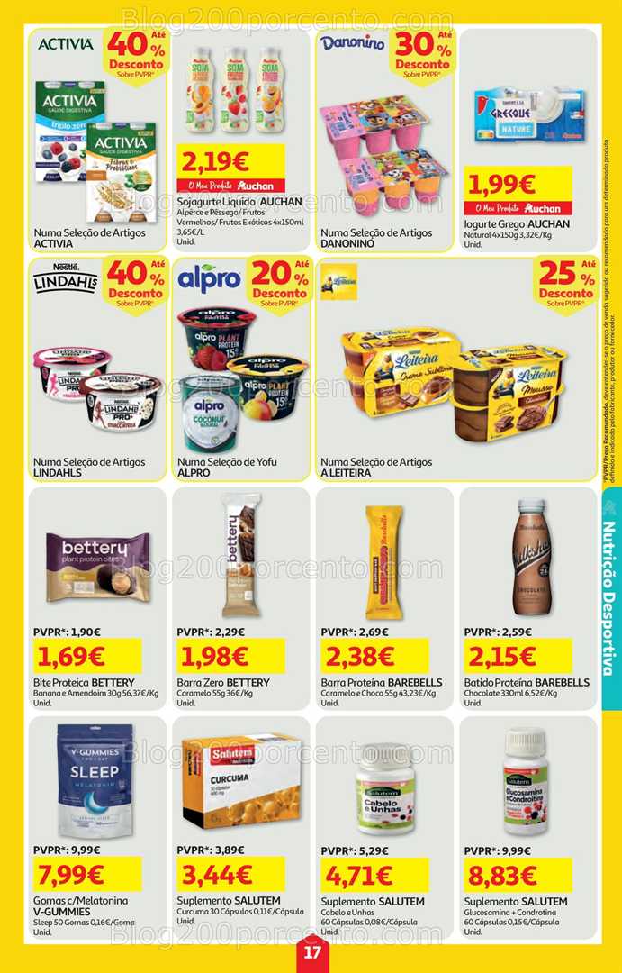 Antevisão Folheto AUCHAN Promoções de 8 a 14 janeiro